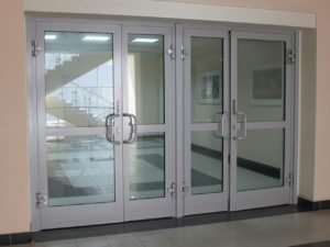 Алюминиевая дверь 800×2000 мм. GFTD10206