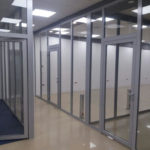 Стационарная алюминиевая перегородка GFTD613
